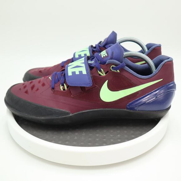 NIKE Zoom Rotational 6 Mens Sz 10.5 Purple Track Field Throwing Shoes 685131-600 main image 12